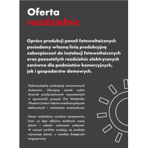 Rozdzielnica AVIA Solar AC 3 fazy do 11,1kW RAC03W/N12M/T2/B20